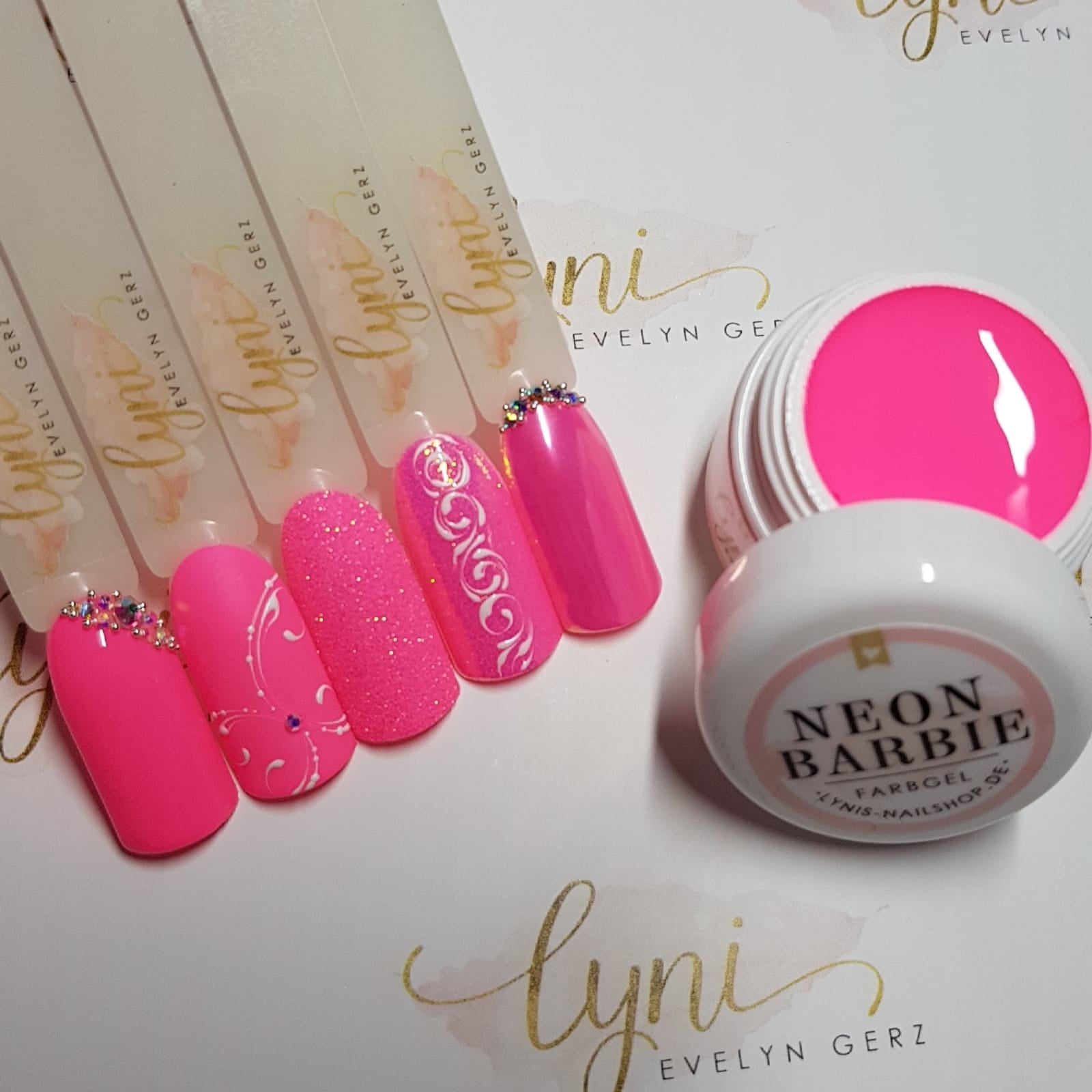 Neon Barbie · Dekogel 5ml** für Nageldesign Nägel & Nagelstudios Neon Barbie · Dekogel 5ml**, deko, dekogel, farbe, farbgel, gel, leuchtend, pink für Nägel im Nageldesign & Nagelstudios