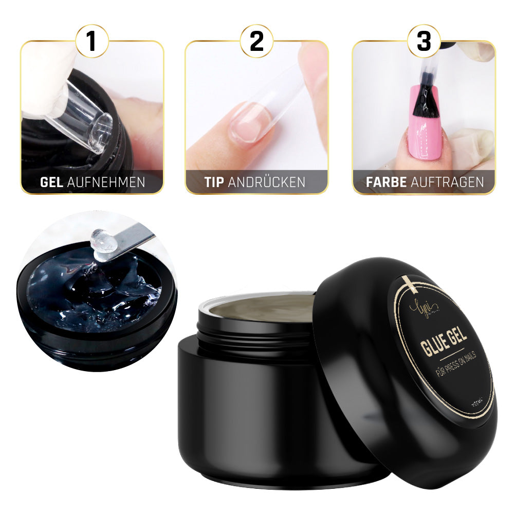 Glue Gel · für Press On Tips 20 ml Glue Gel · für Press On Tips 20 ml