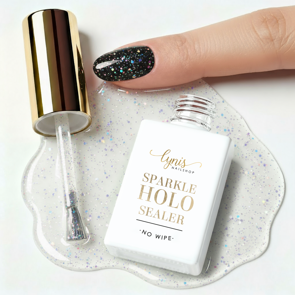 Sparkle Holo Sealer · No Wipe 10ml* Sparkle Holo Sealer · No Wipe 10ml*