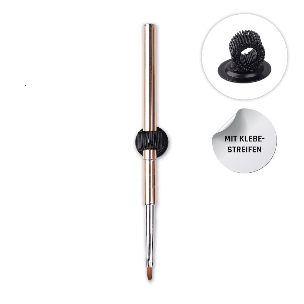 Pinselhalter zum Aufhängen für Nageldesign Nägel & Nagelstudios Pinselhalter zum Aufhängen, acrylpinsel, aufbewahrung, halterung, lagerung, pinsel aufhängen, selbstklebend für Nägel im Nageldesign & Nagelstudios