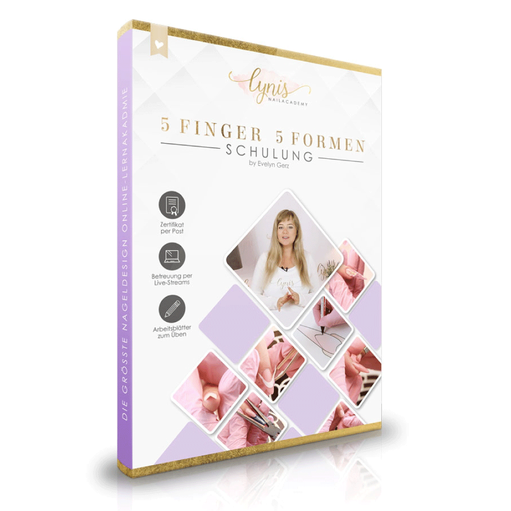 5 Finger 5 Formen Schulung Material-Liste für Nageldesign Nägel & Nagelstudios 5 Finger 5 Formen Schulung Material-Liste, easy-bundle, JTL-DL, smart-cart-hide-bundle-options für Nägel im Nageldesign & Nagelstudios