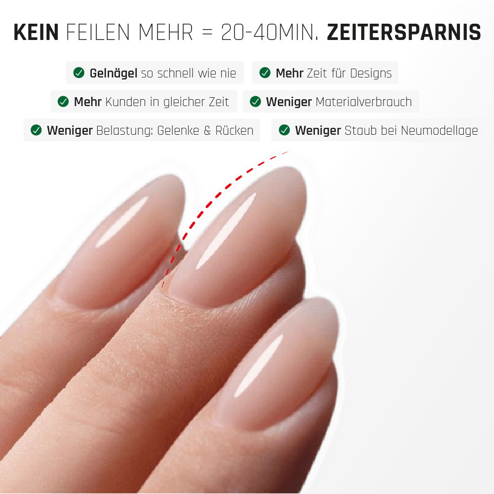 No File · Builder Gel Almond* für Nageldesign Nägel & Nagelstudios No File · Builder Gel Almond*, für Nägel im Nageldesign & Nagelstudios