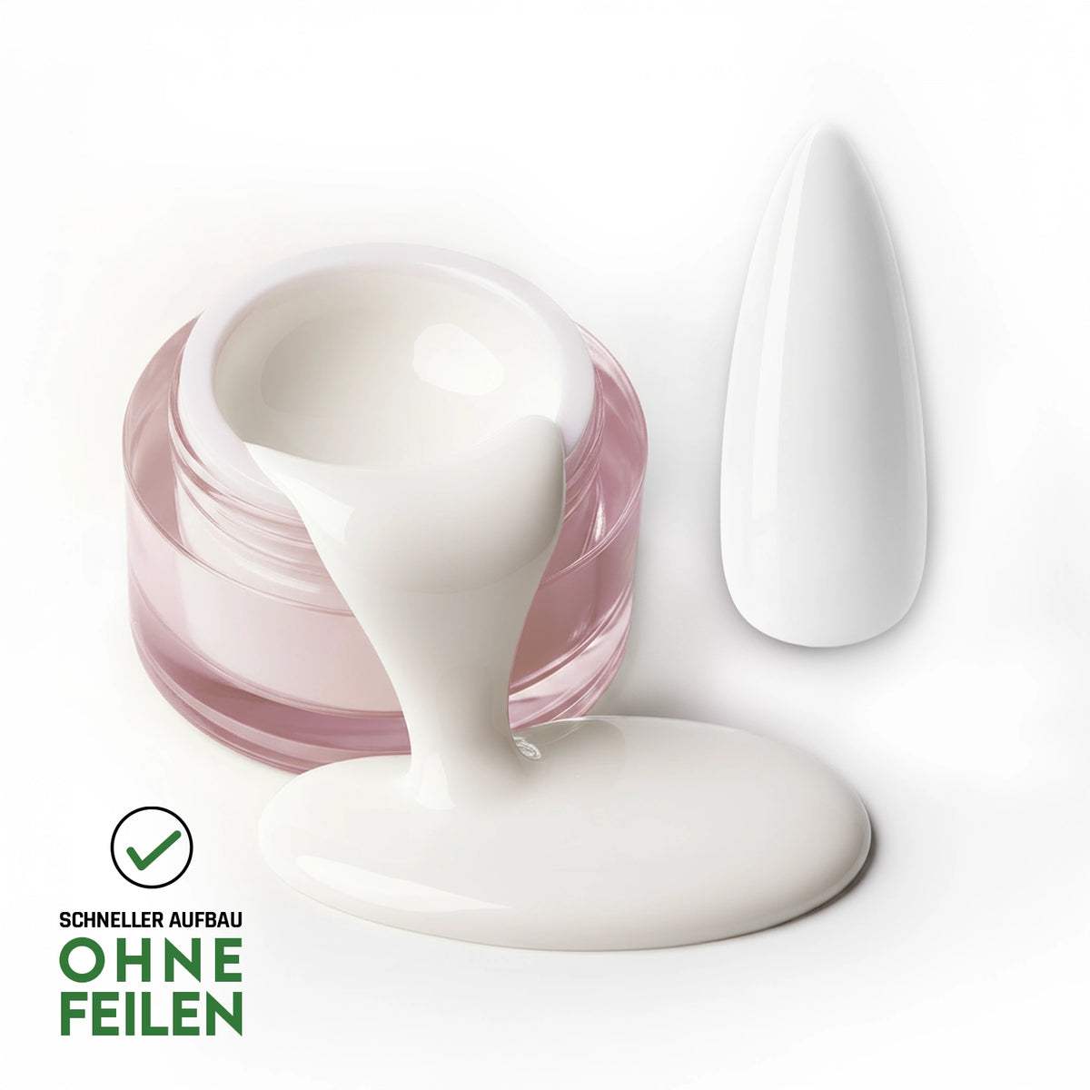 No File · Builder Gel Milky White* No File · Builder Gel Milky White*