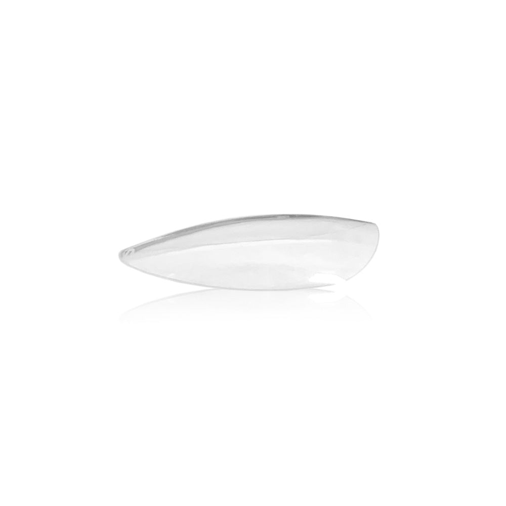 Mandel Normal · Clear · Press On Tips für Nageldesign Nägel & Nagelstudios Mandel Normal · Clear · Press On Tips, almond, aufdrück Nägel, click it tips, durchsichtig, klar, press on nails, press on nägel für Nägel im Nageldesign & Nagelstudios
