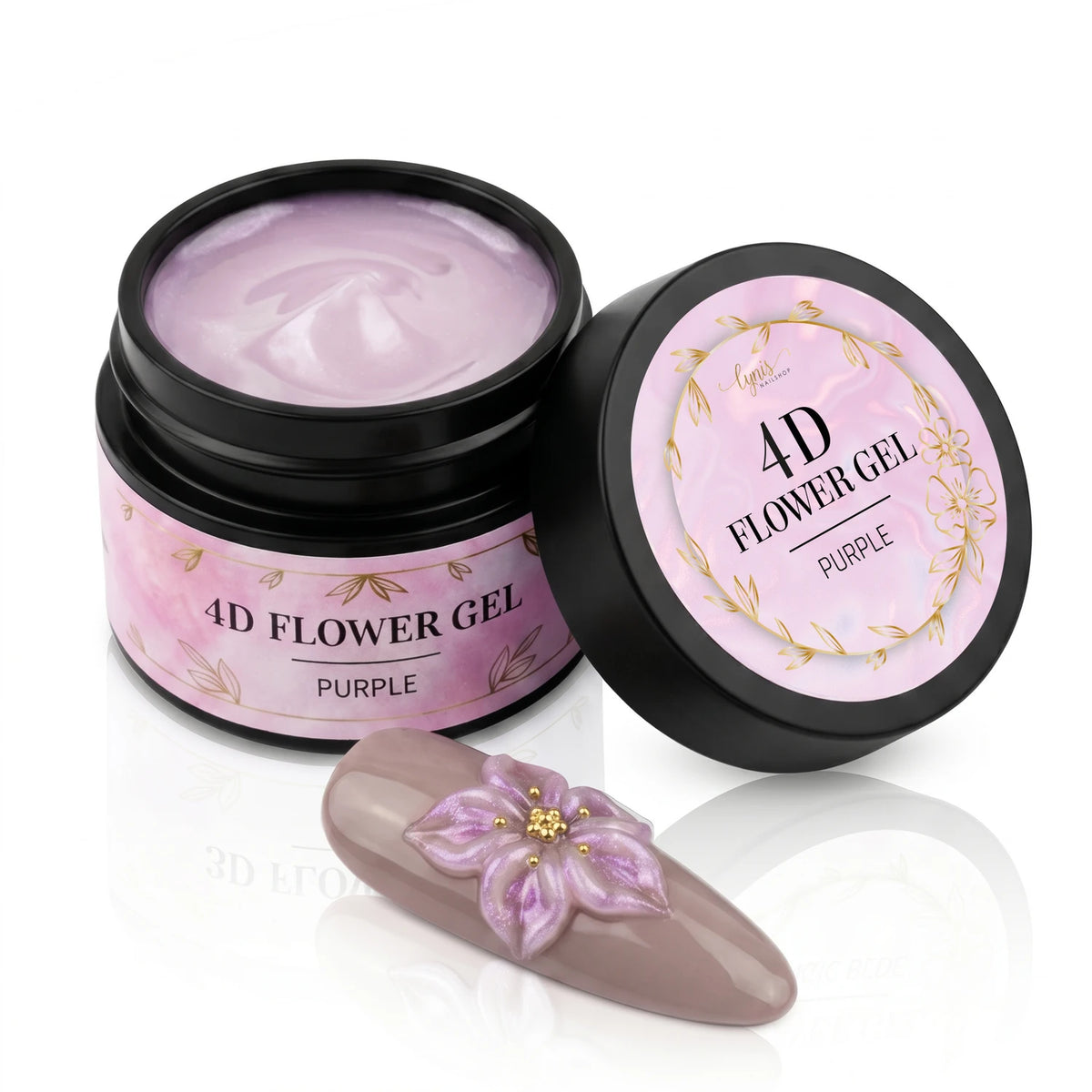 4D Flower Gel · Purple 15ml 4D Flower Gel · Purple 15ml