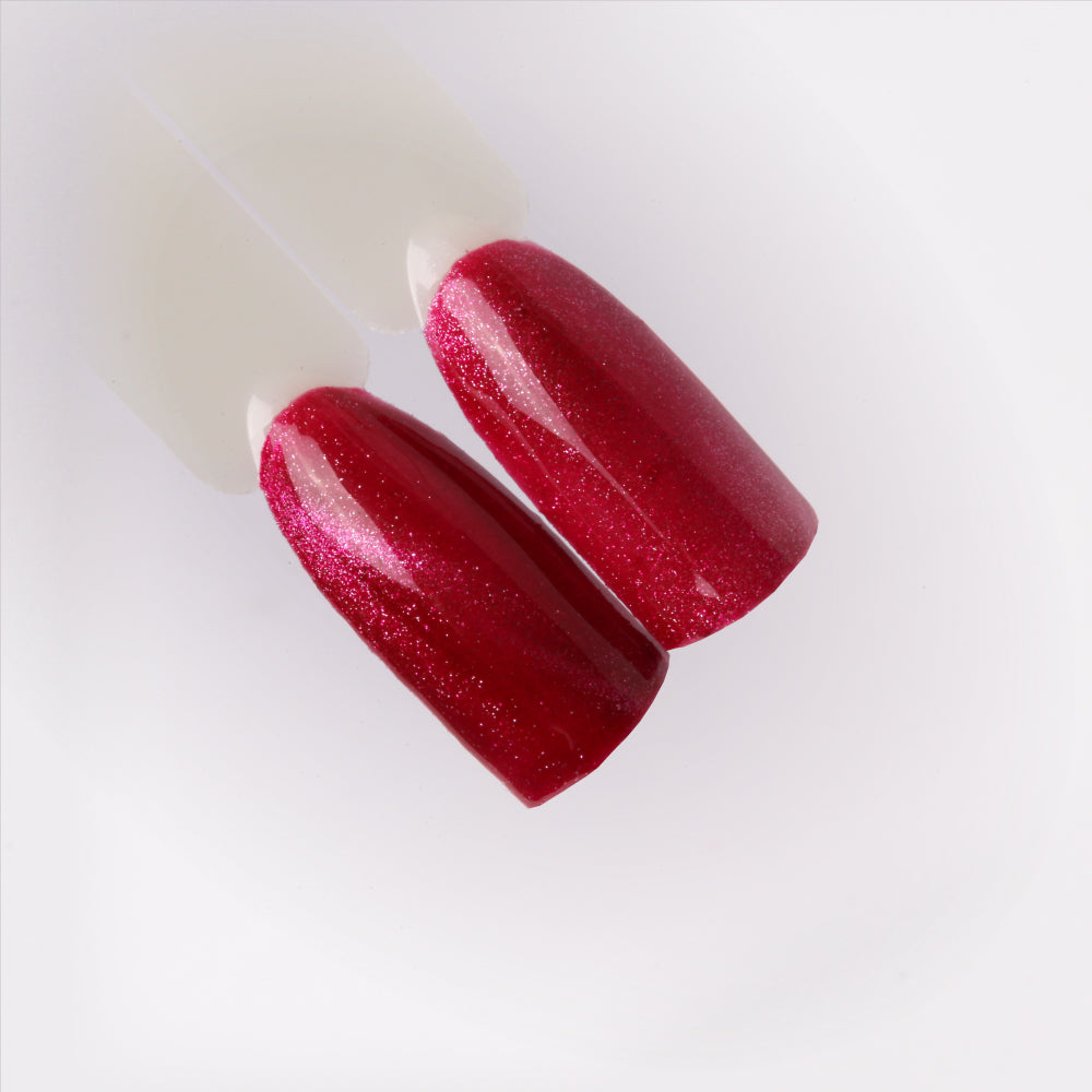 Farbgel Cat Eye Berry 5ml Premium* für Nageldesign Nägel & Nagelstudios Farbgel Cat Eye Berry 5ml Premium*, Cat Eye, color gel, effect, effekt, Farbe für Nägel, Gel Farben, Gelnägel Farbe, Magnet Lack für Nägel im Nageldesign & Nagelstudios