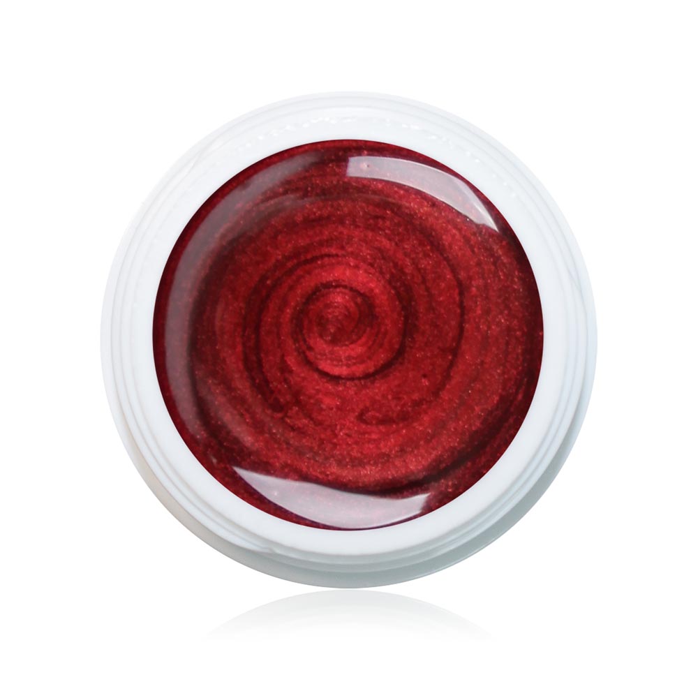 Farbgel Elegance 5ml Premium* für Nageldesign Nägel & Nagelstudios Farbgel Elegance 5ml Premium*, color gel, Farbe für Nägel, Gel Farben, Gelnägel Farbe, rot, schimmer für Nägel im Nageldesign & Nagelstudios