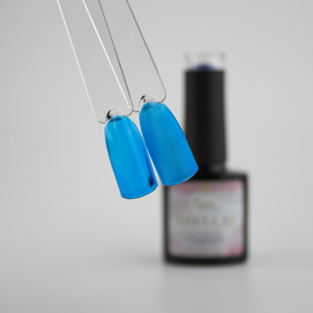 Shellac · Clear Blue 7,3ml für Nageldesign Nägel & Nagelstudios Shellac · Clear Blue 7,3ml, blau, gel polish, gellack, nail polish, uv lack für Nägel im Nageldesign & Nagelstudios
