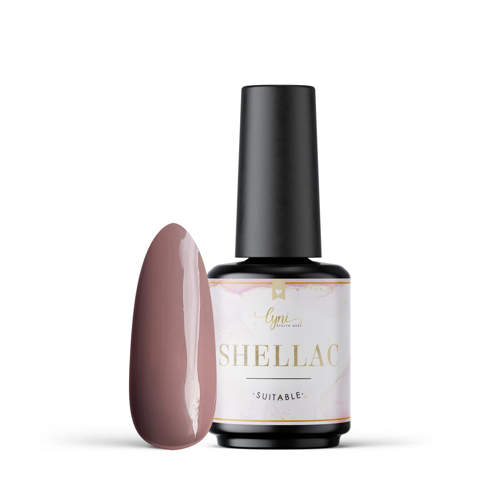 Shellac · Suitable 7,3ml für Nageldesign Nägel & Nagelstudios Shellac · Suitable 7,3ml, braun, gel polish, gellack, nail polish, nude, uv lack für Nägel im Nageldesign & Nagelstudios