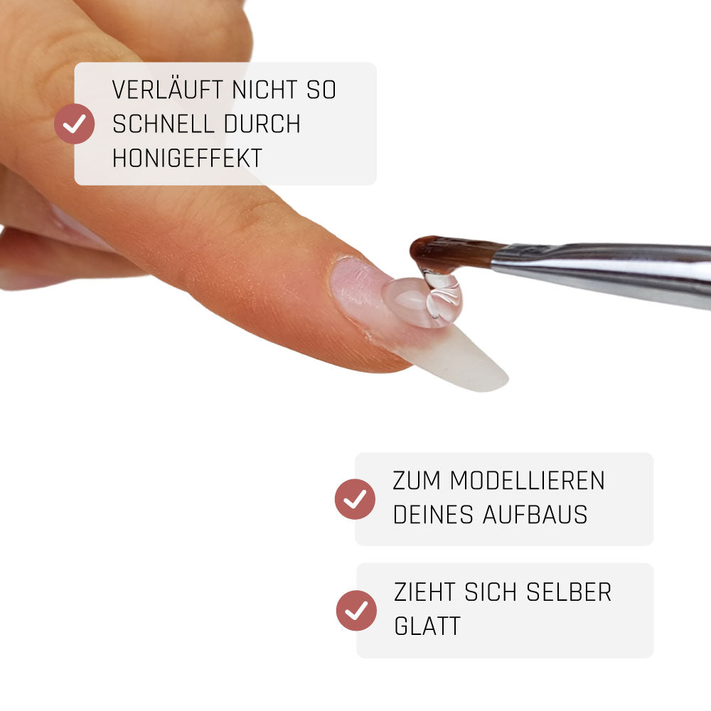 Builder Clear · Aufbaugel klar* für Nageldesign Nägel & Nagelstudios Builder Clear · Aufbaugel klar*, aufbaugel, gel für nägel, modellagegel, nagel gel, uv gel für Nägel im Nageldesign & Nagelstudios