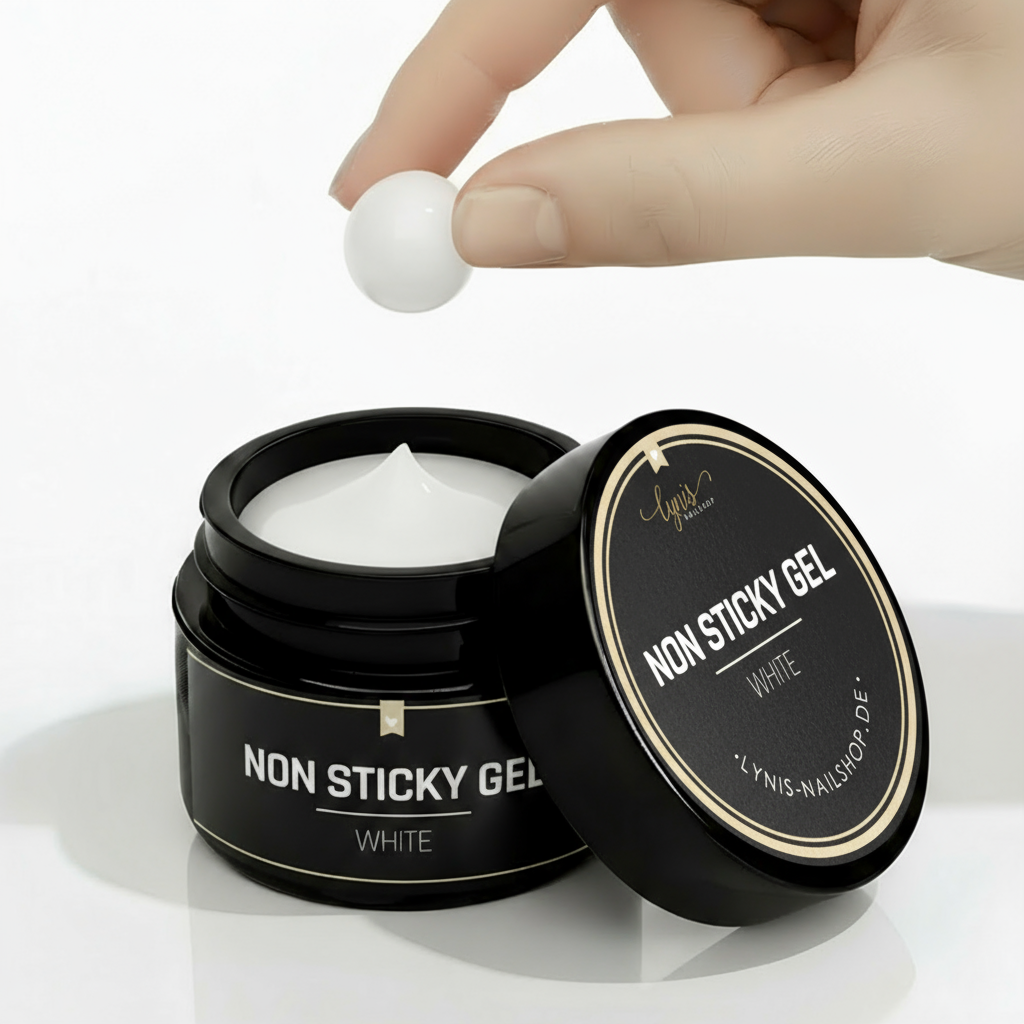 Non Sticky Gel · White 15ml für Nageldesign Nägel & Nagelstudios Non Sticky Gel · White 15ml, aufbaugel, gel für nägel, knete gel, knetegel, modellagegel, nagel gel, uv gel für Nägel im Nageldesign & Nagelstudios
