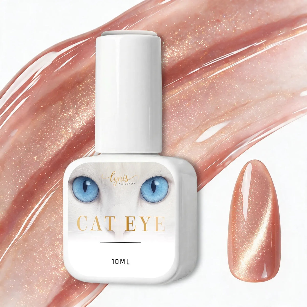 Shellac · Cat Eye Champagne 04 10ml Shellac · Cat Eye Champagne 04 10ml