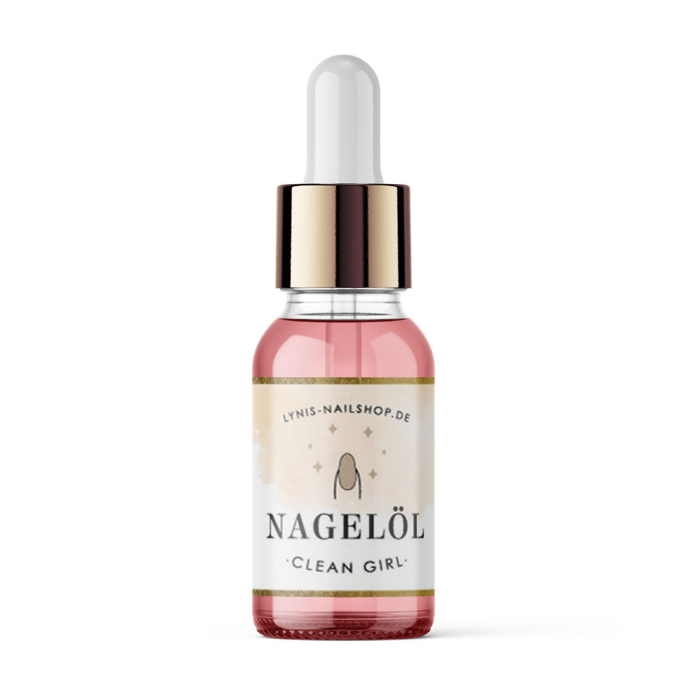 Nagelpflegeöl 10ml · Clean Girl für Nageldesign Nägel & Nagelstudios Nagelpflegeöl 10ml · Clean Girl, nagelhaut, Nagelhautpflege, nagelserum, nagelöl, pflege, öl für Nägel im Nageldesign & Nagelstudios
