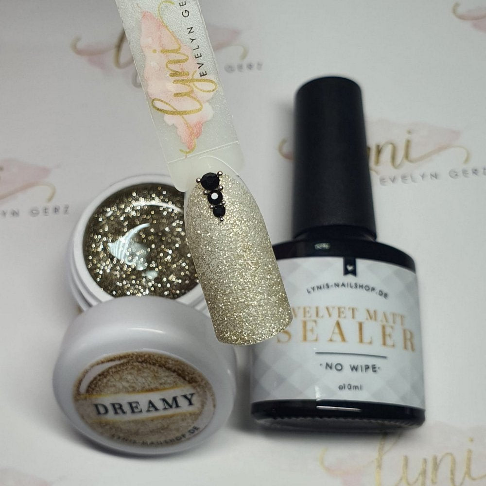Farbgel Dreamy 5ml Premium* für Nageldesign Nägel & Nagelstudios Farbgel Dreamy 5ml Premium*, color gel, effektgel, Farbe für Nägel, Gel Farben, Gelnägel Farbe, Glitter Gel, Glitzergel, gold für Nägel im Nageldesign & Nagelstudios