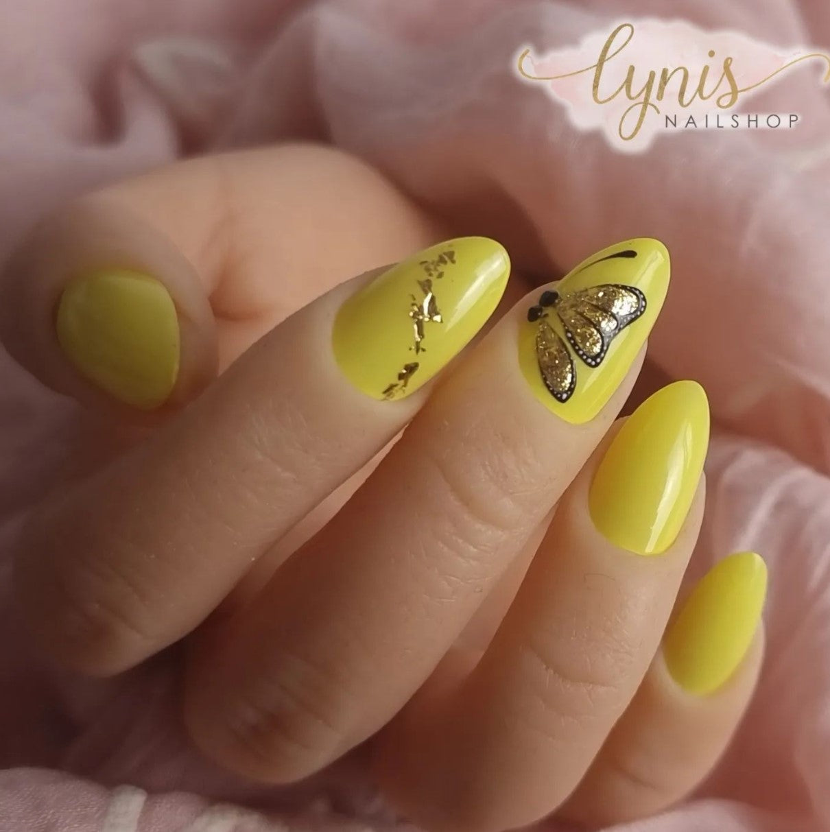 Farbgel Banana 5ml Premium* für Nageldesign Nägel & Nagelstudios Farbgel Banana 5ml Premium*, color gel, Farbe für Nägel, Gel Farben, gelb, Gelnägel Farbe für Nägel im Nageldesign & Nagelstudios