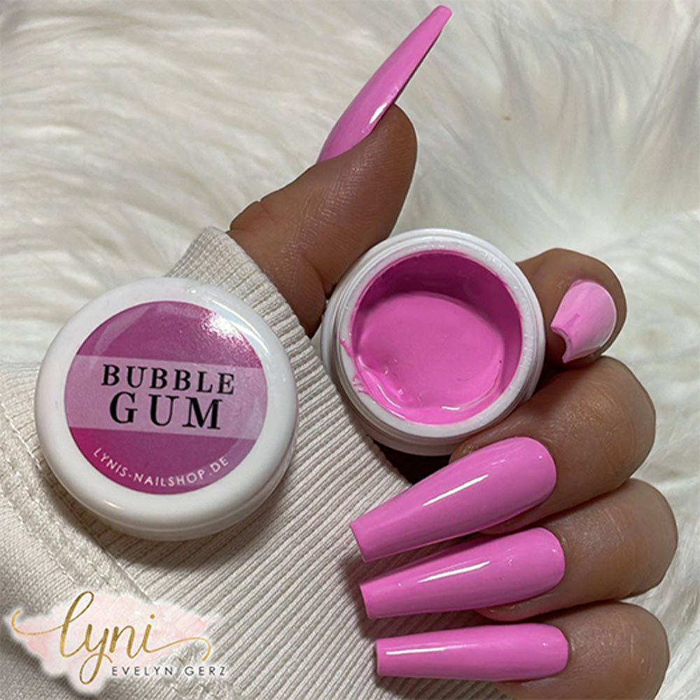 Farbgel Bubblegum 5ml Premium* für Nageldesign Nägel & Nagelstudios Farbgel Bubblegum 5ml Premium*, color gel, Farbe für Nägel, Gel Farben, Gelnägel Farbe, pink, rosa für Nägel im Nageldesign & Nagelstudios