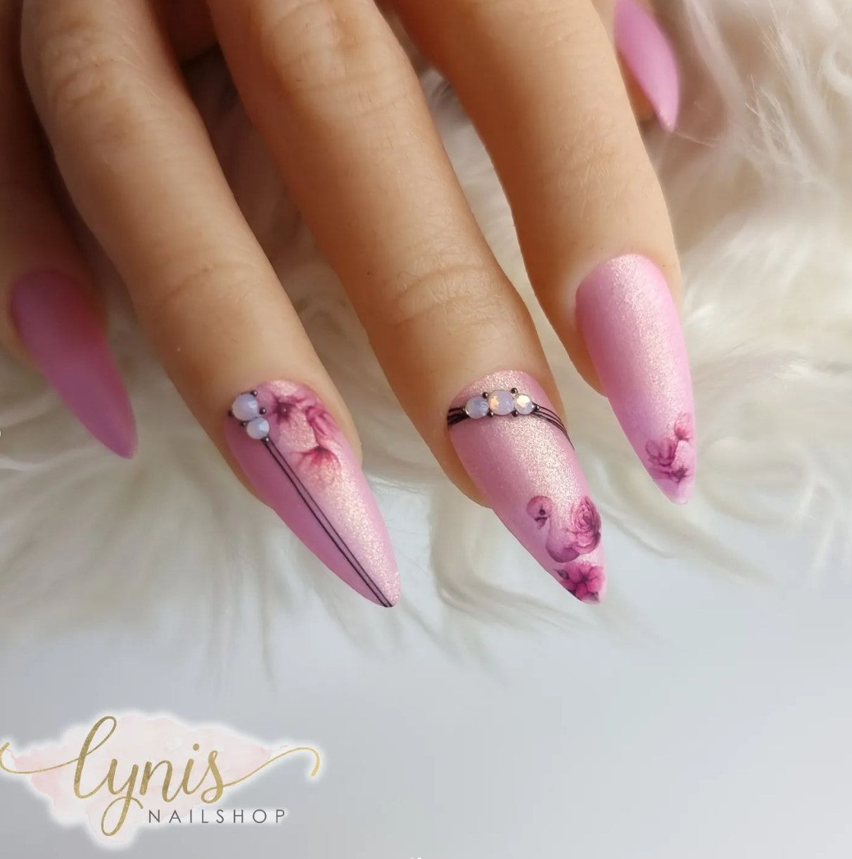 Farbgel Spring Rose 5ml Premium* für Nageldesign Nägel & Nagelstudios Farbgel Spring Rose 5ml Premium*, color gel, Farbe für Nägel, Gel Farben, Gelnägel Farbe, rosa, schimmer für Nägel im Nageldesign & Nagelstudios