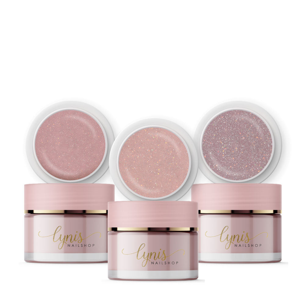 COLAYERIST Feste Builder Gel Set – 8 Farben, 5 G Pro Flasche, Mit Silikon-Schnitzstift & Zubehör | Für Nagelverlängerung & 3D-Designs