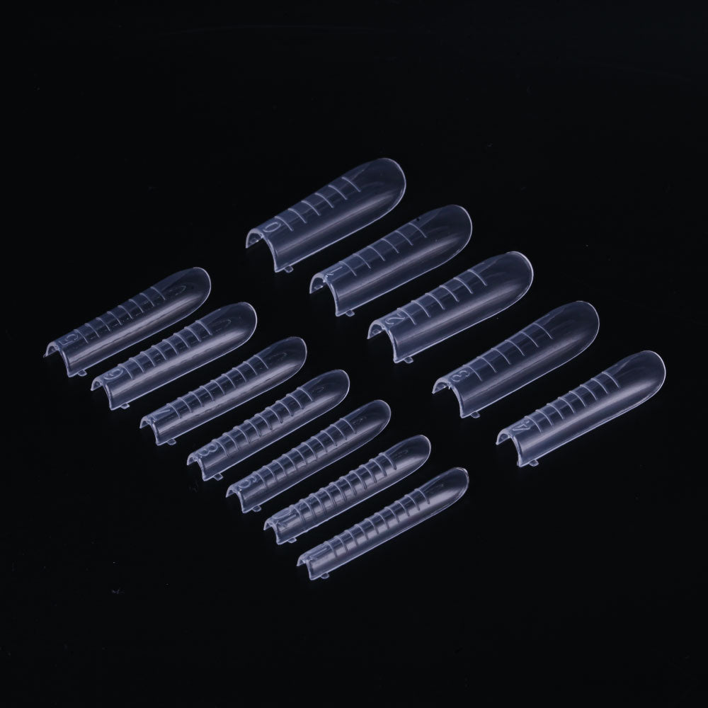 Dual Tips Set für Nageldesign Nägel & Nagelstudios Dual Tips Set, Nagelverlängerung, schablone, verlängern, verlängerung für Nägel im Nageldesign & Nagelstudios