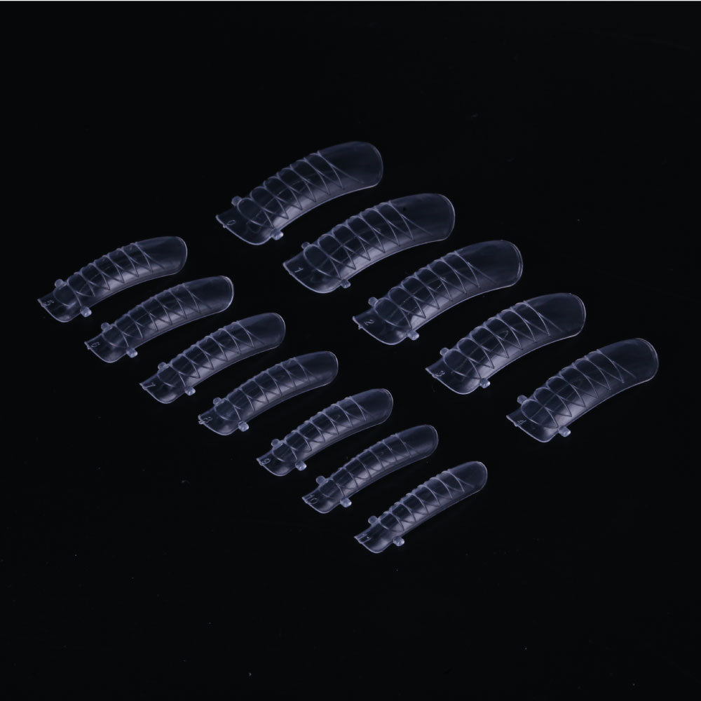 Dual Tips Set für Nageldesign Nägel & Nagelstudios Dual Tips Set, Nagelverlängerung, schablone, verlängern, verlängerung für Nägel im Nageldesign & Nagelstudios
