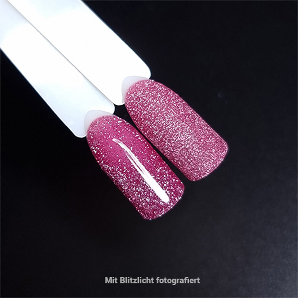 Shellac · Reflective 15 · 7.3ml für Nageldesign Nägel & Nagelstudios Shellac · Reflective 15 · 7.3ml, disco, effekt Shellac, fuchsia, funkeln, gellack, gelpolish, glitter, glitzer, glitzer lacke, leuchtende farben, pink, reflektierend für Nägel im Nageldesign & Nagelstudios