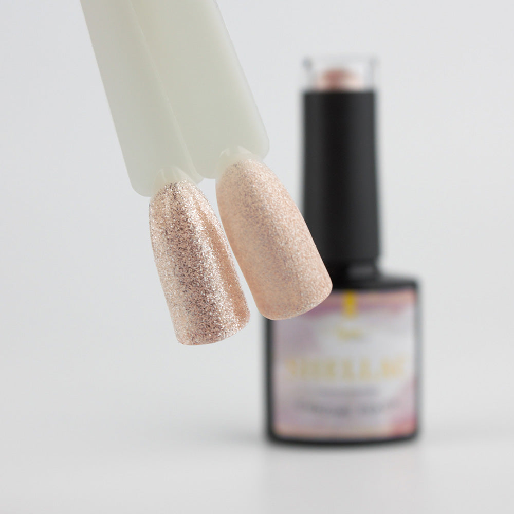 Shellac · Chrome Peach 7,3ml für Nageldesign Nägel & Nagelstudios Shellac · Chrome Peach 7,3ml, effekt Shellac, funkeln, gellack, gelpolish, glitter, glitzer, glitzer lacke, orange für Nägel im Nageldesign & Nagelstudios
