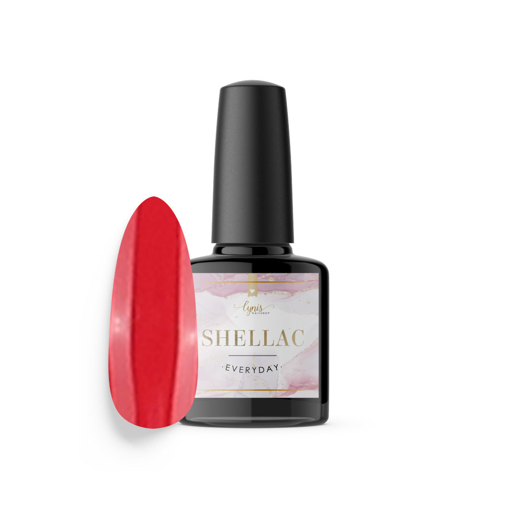 Shellac · Everyday 7,3ml für Nageldesign Nägel & Nagelstudios Shellac · Everyday 7,3ml, gel polish, gellack, nail polish, rot, uv lack für Nägel im Nageldesign & Nagelstudios
