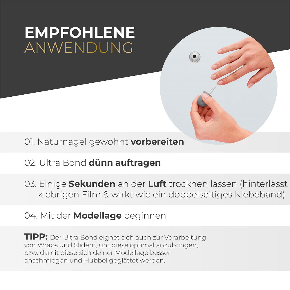 Ultra Bond säurefrei 15ml* für Nageldesign Nägel & Nagelstudios Ultra Bond säurefrei 15ml*, haftermittler, liftings, naturnagelvorbereitung, ohne säure, ultrabond für Nägel im Nageldesign & Nagelstudios