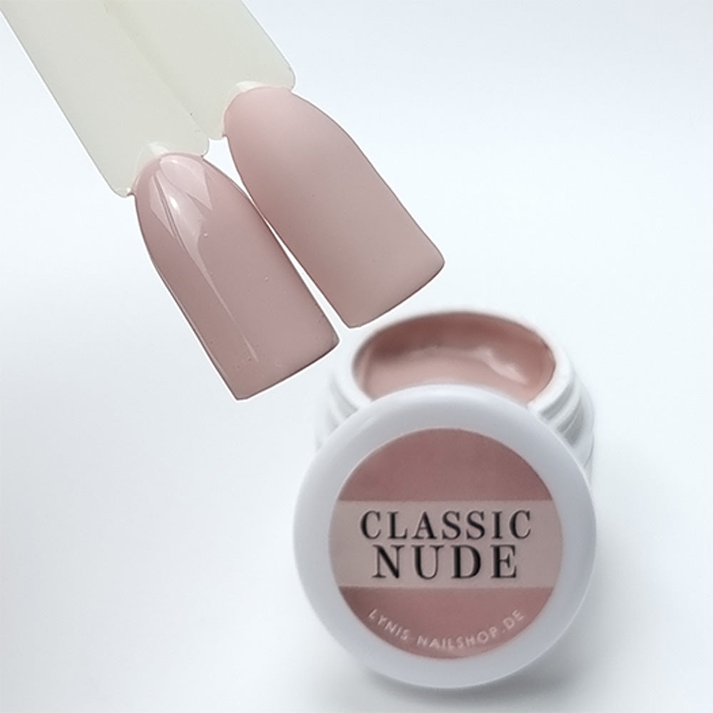 Farbgel Classic Nude 5ml Premium* für Nageldesign Nägel & Nagelstudios Farbgel Classic Nude 5ml Premium*, beige, braun, color gel, Farbe für Nägel, Gel Farben, Gelnägel Farbe für Nägel im Nageldesign & Nagelstudios