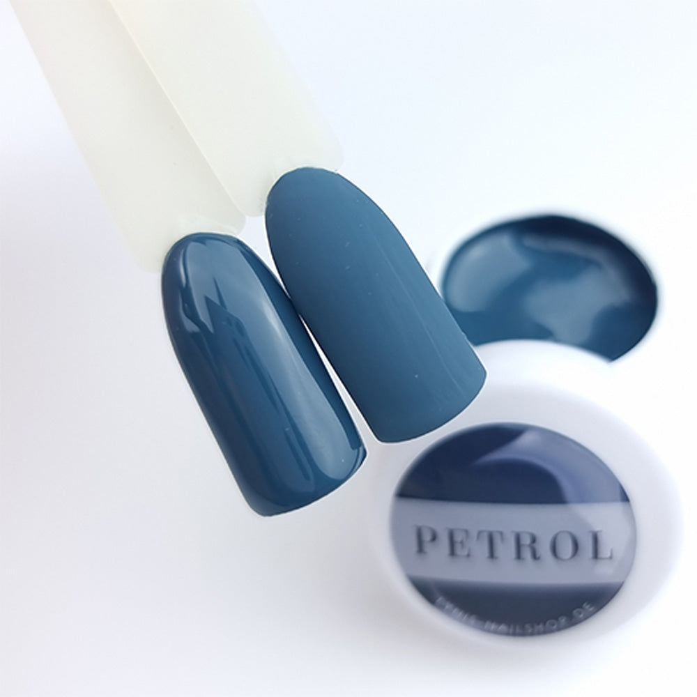 Farbgel Petrol 5ml Premium* für Nageldesign Nägel & Nagelstudios Farbgel Petrol 5ml Premium*, color gel, Farbe für Nägel, Gel Farben, Gelnägel Farbe, Petrol für Nägel im Nageldesign & Nagelstudios