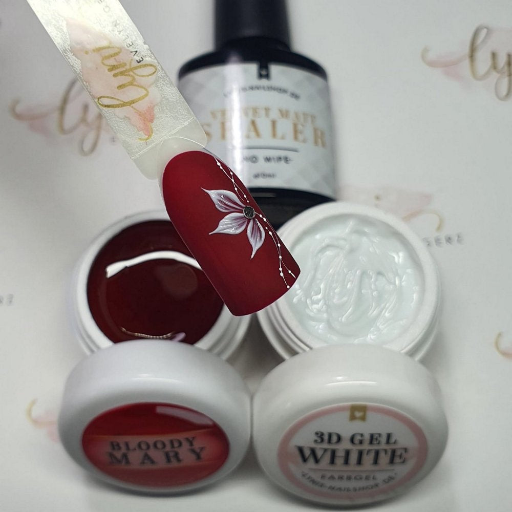Farbgel Bloody Mary 5ml Premium* für Nageldesign Nägel & Nagelstudios Farbgel Bloody Mary 5ml Premium*, color gel, Farbe für Nägel, Gel Farben, Gelnägel Farbe, rot für Nägel im Nageldesign & Nagelstudios