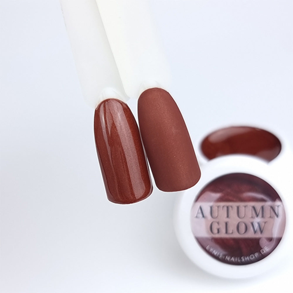 Farbgel Autumn Glow 5ml Premium* für Nageldesign Nägel & Nagelstudios Farbgel Autumn Glow 5ml Premium*, color gel, colour gel, Farbe für Nägel, Gel Farben, Gelnägel Farbe für Nägel im Nageldesign & Nagelstudios