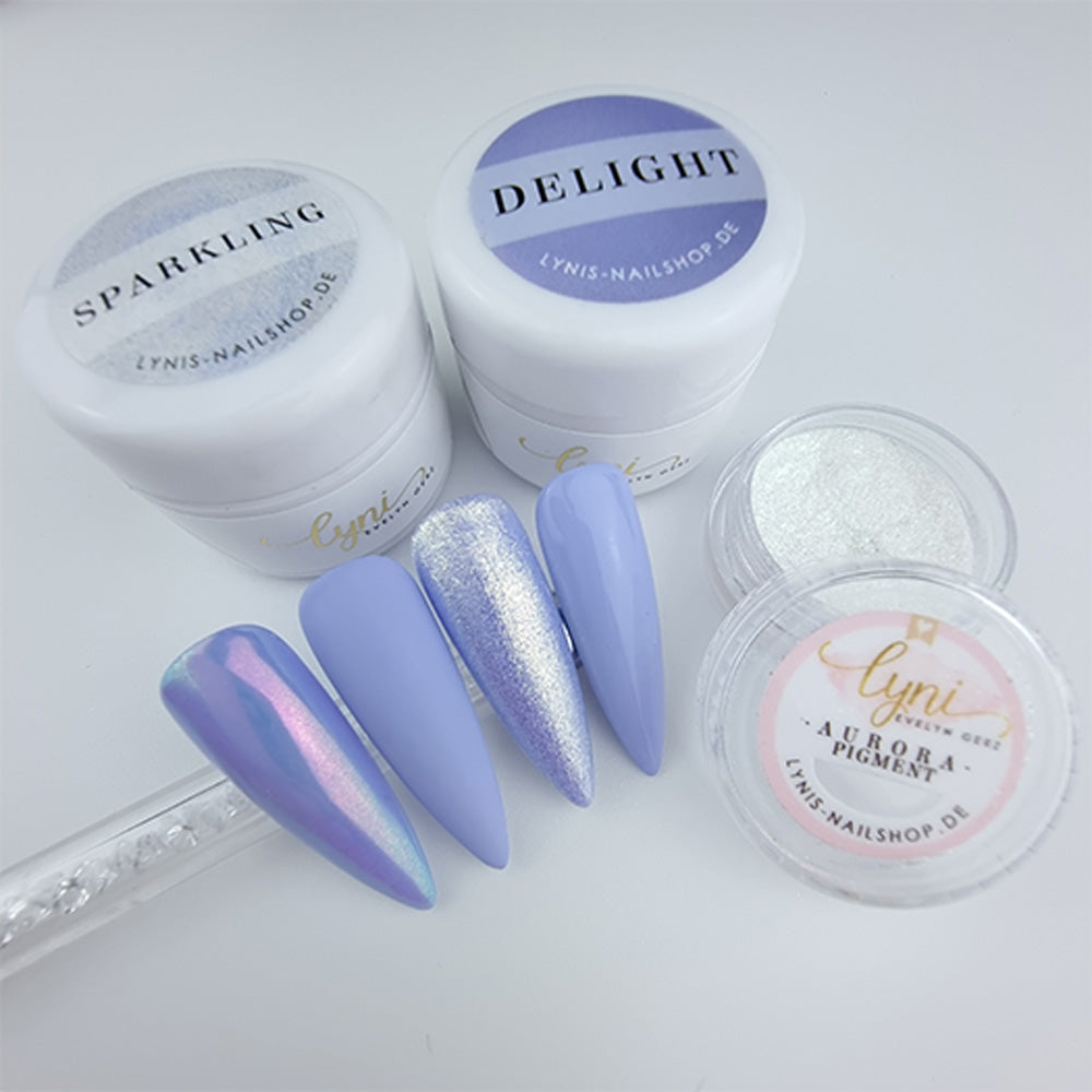 Farbgel Delight 5ml Premium* für Nageldesign Nägel & Nagelstudios Farbgel Delight 5ml Premium*, blau, color gel, Farbe für Nägel, Gel Farben, Gelnägel Farbe, lila für Nägel im Nageldesign & Nagelstudios