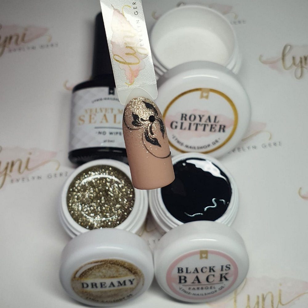 Farbgel Dreamy 5ml Premium* für Nageldesign Nägel & Nagelstudios Farbgel Dreamy 5ml Premium*, color gel, effektgel, Farbe für Nägel, Gel Farben, Gelnägel Farbe, Glitter Gel, Glitzergel, gold für Nägel im Nageldesign & Nagelstudios