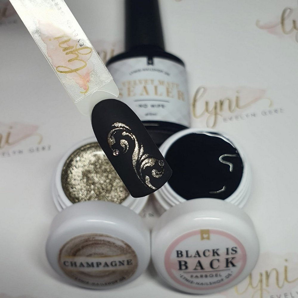 Farbgel Champagne 5ml Premium* für Nageldesign Nägel & Nagelstudios Farbgel Champagne 5ml Premium*, color gel, Farbe für Nägel, Gel Farben, Gelnägel Farbe, Gold für Nägel im Nageldesign & Nagelstudios
