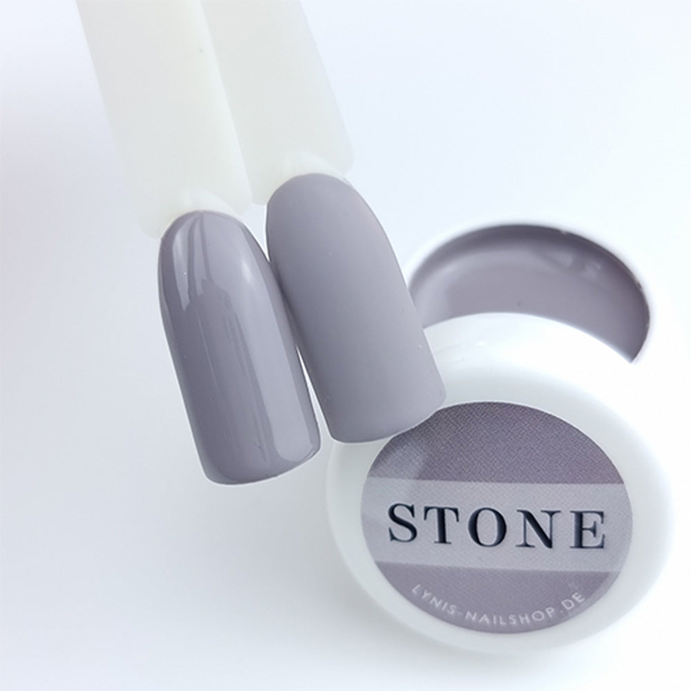 Farbgel Stone 5ml Premium* für Nageldesign Nägel & Nagelstudios Farbgel Stone 5ml Premium*, color gel, Farbe für Nägel, Gel Farben, Gelnägel Farbe, grau für Nägel im Nageldesign & Nagelstudios