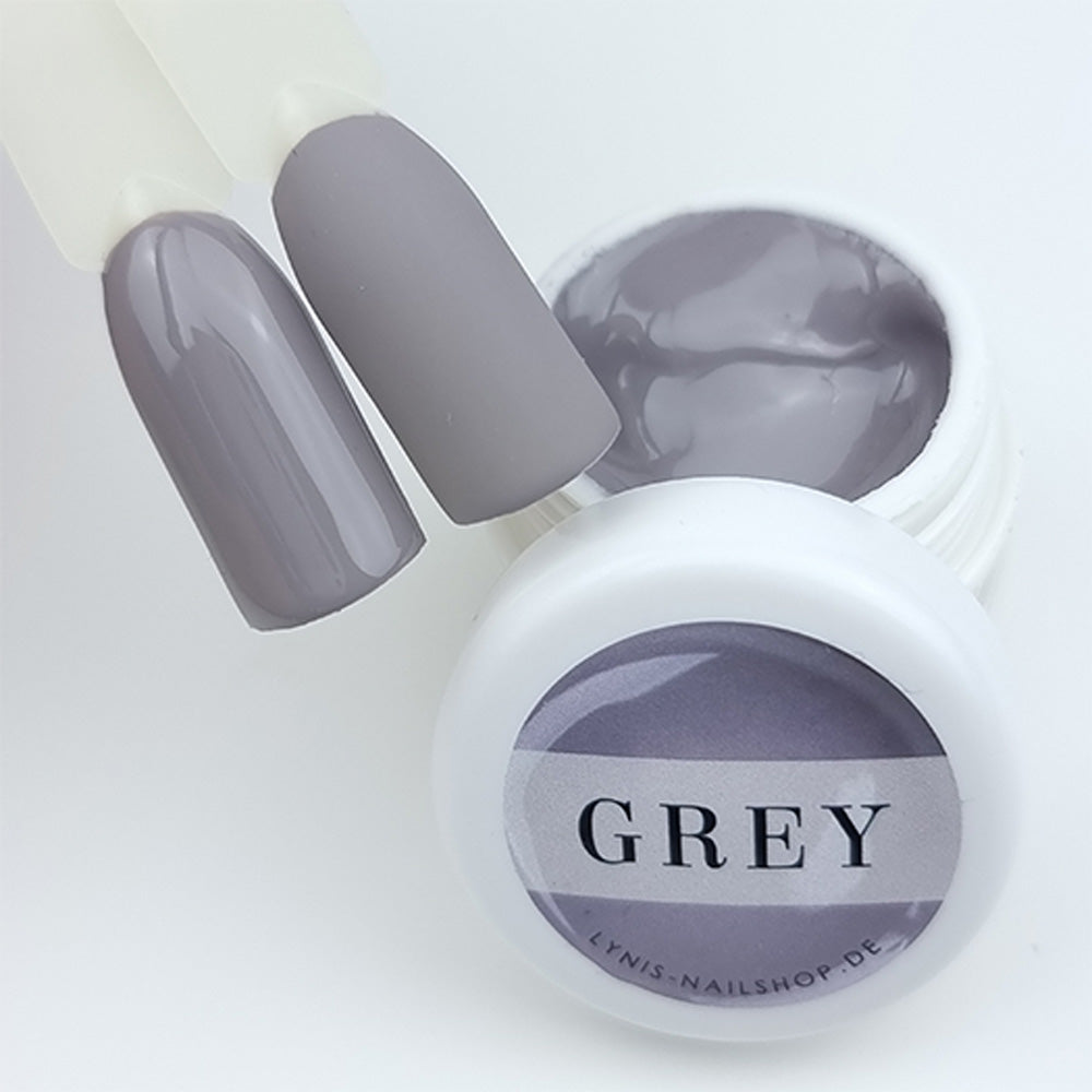 Farbgel Grey 5ml Premium* für Nageldesign Nägel & Nagelstudios Farbgel Grey 5ml Premium*, JTL-DL für Nägel im Nageldesign & Nagelstudios