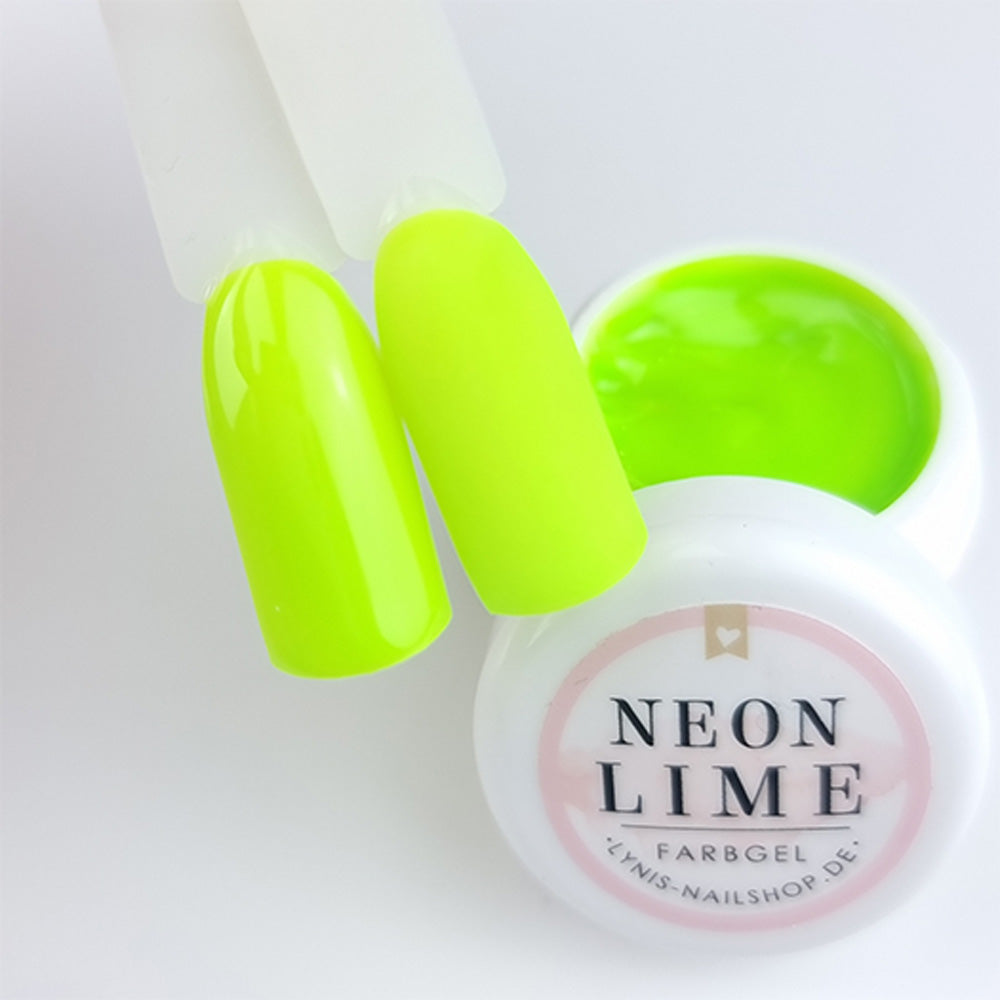 Neon Lime · Dekogel 5ml** für Nageldesign Nägel & Nagelstudios Neon Lime · Dekogel 5ml**, deko, dekogel, farbe, farbgel, gel, grün, leuchtend, limette für Nägel im Nageldesign & Nagelstudios
