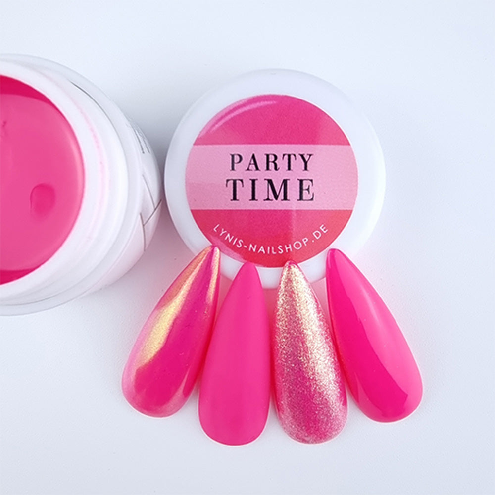 Farbgel Partytime 5ml Premium* für Nageldesign Nägel & Nagelstudios Farbgel Partytime 5ml Premium*, color gel, Farbe für Nägel, Gel Farben, Gelnägel Farbe, pink für Nägel im Nageldesign & Nagelstudios