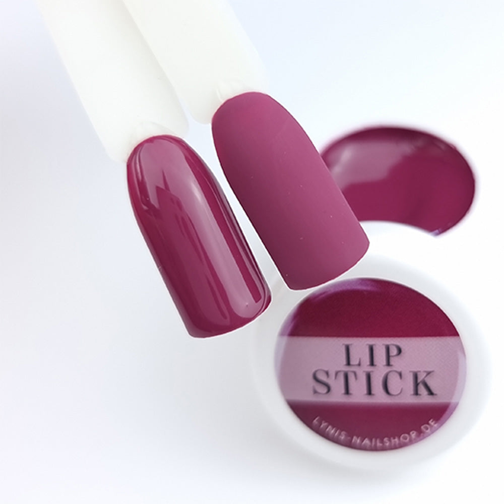 Farbgel Lipstick 5ml Premium* für Nageldesign Nägel & Nagelstudios Farbgel Lipstick 5ml Premium*, color gel, Farbe für Nägel, fuchsia, Gel Farben, Gelnägel Farbe, pink für Nägel im Nageldesign & Nagelstudios