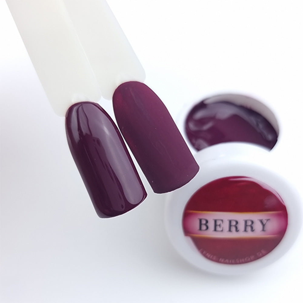 Farbgel Berry 5ml Premium* für Nageldesign Nägel & Nagelstudios Farbgel Berry 5ml Premium*, beerenton, beerig, color gel, Farbe für Nägel, Gel Farben, Gelnägel Farbe, Pink für Nägel im Nageldesign & Nagelstudios