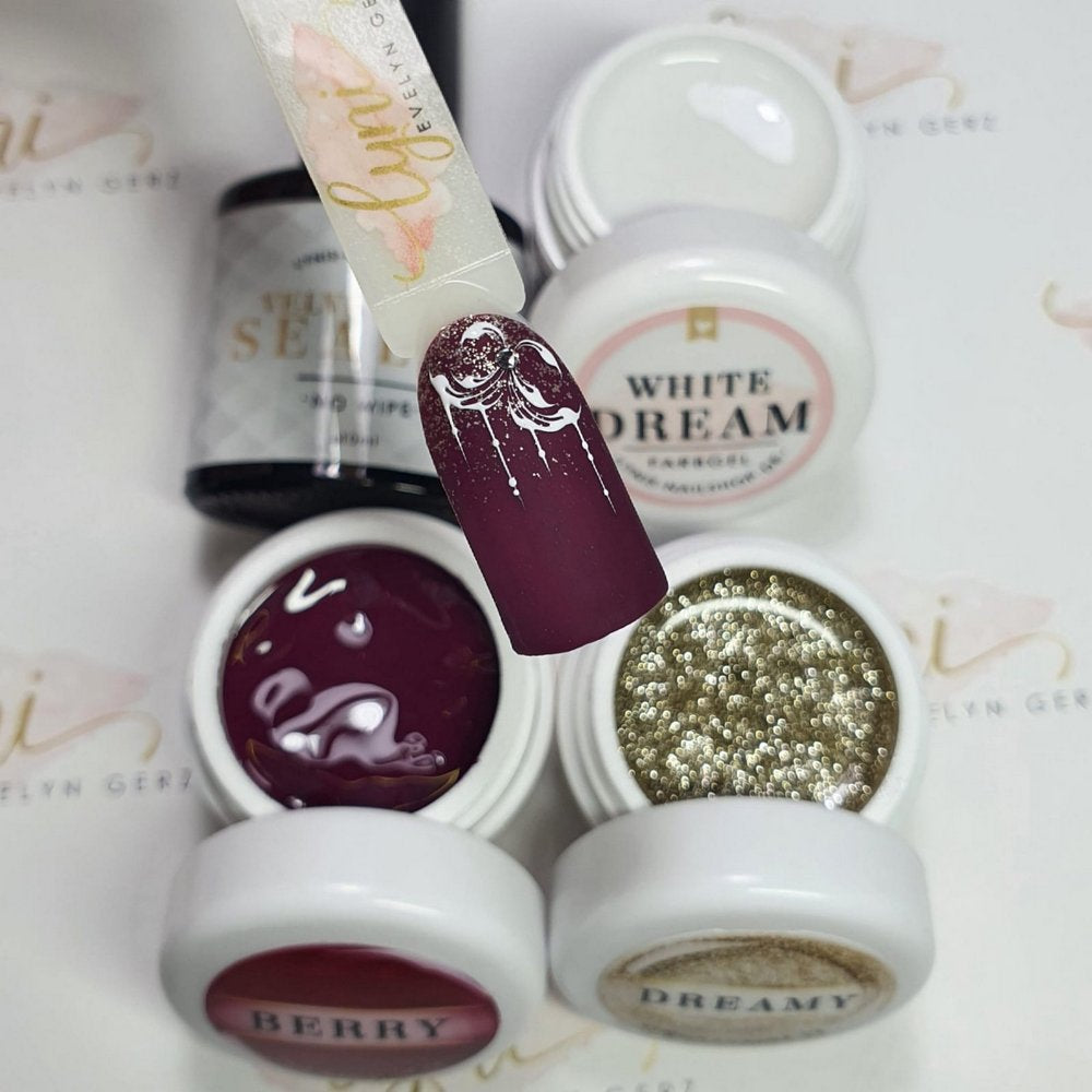Farbgel Berry 5ml Premium* für Nageldesign Nägel & Nagelstudios Farbgel Berry 5ml Premium*, beerenton, beerig, color gel, Farbe für Nägel, Gel Farben, Gelnägel Farbe, Pink für Nägel im Nageldesign & Nagelstudios