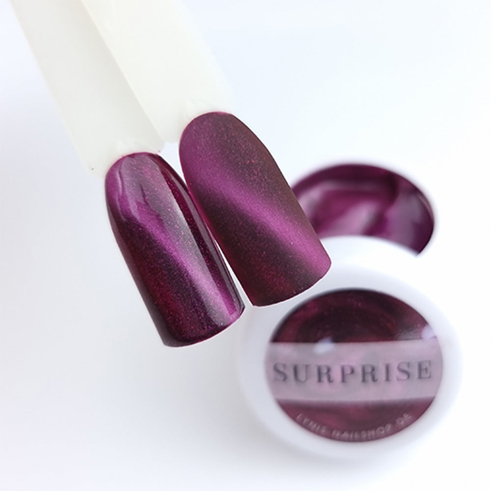 Farbgel Surprise 5ml Premium* für Nageldesign Nägel & Nagelstudios Farbgel Surprise 5ml Premium*, cat eye, Color Gel, Colour Gel, cremig, Farbgel, glimmer, glitzer, magnet, pink, premium, Schimmer für Nägel im Nageldesign & Nagelstudios