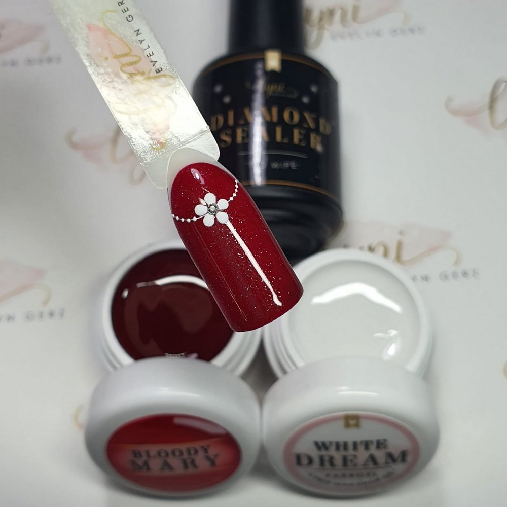 Farbgel Bloody Mary 5ml Premium* für Nageldesign Nägel & Nagelstudios Farbgel Bloody Mary 5ml Premium*, color gel, Farbe für Nägel, Gel Farben, Gelnägel Farbe, rot für Nägel im Nageldesign & Nagelstudios