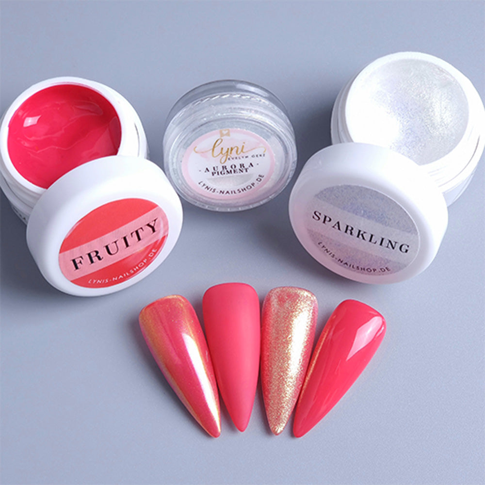 Farbgel Fruity 5ml Premium* für Nageldesign Nägel & Nagelstudios Farbgel Fruity 5ml Premium*, color gel, Farbe für Nägel, Gel Farben, Gelnägel Farbe, rot für Nägel im Nageldesign & Nagelstudios