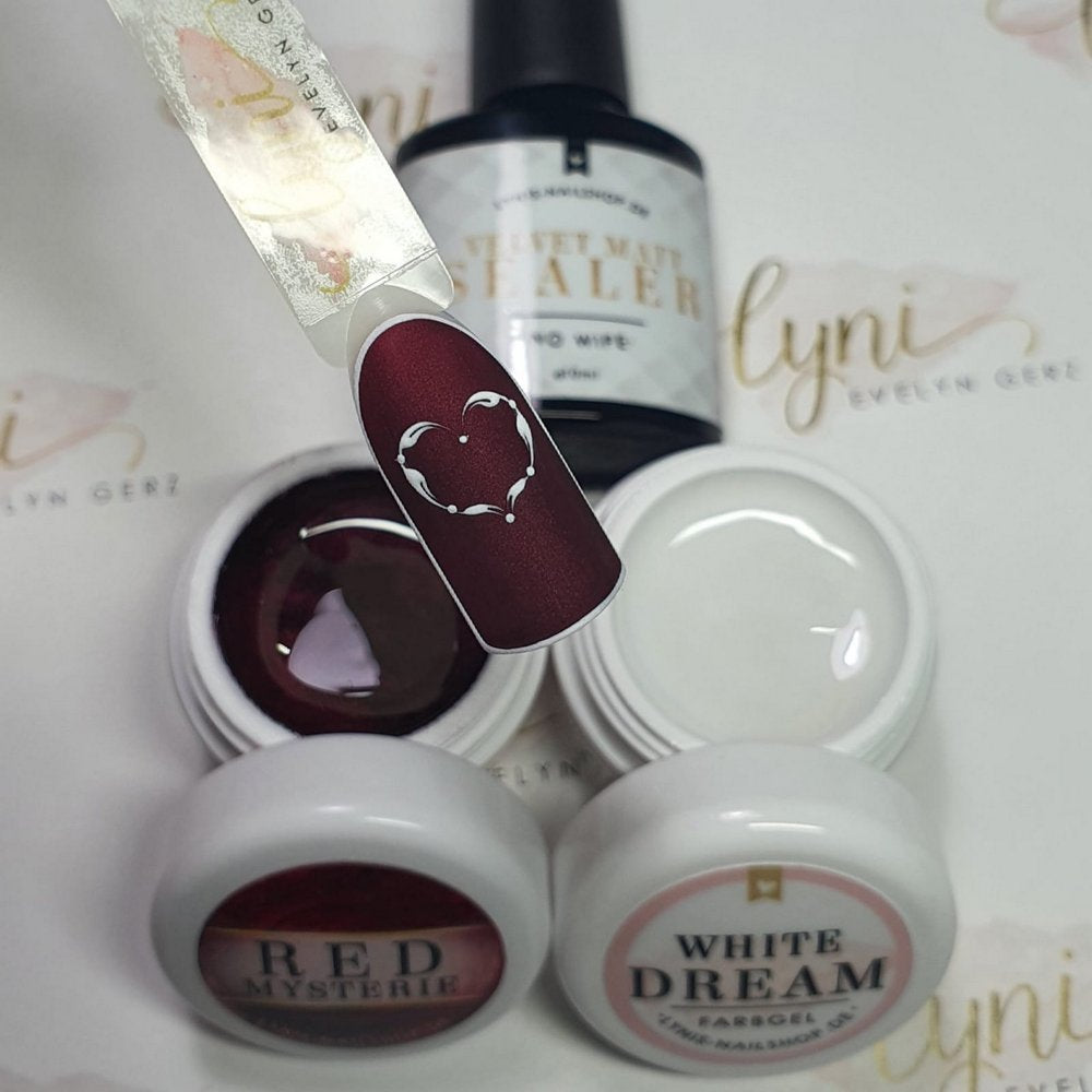 Farbgel Red Mystery 5ml Premium* für Nageldesign Nägel & Nagelstudios Farbgel Red Mystery 5ml Premium*, color gel, Farbe für Nägel, Gel Farben, Gelnägel Farbe, rot, schimmer für Nägel im Nageldesign & Nagelstudios