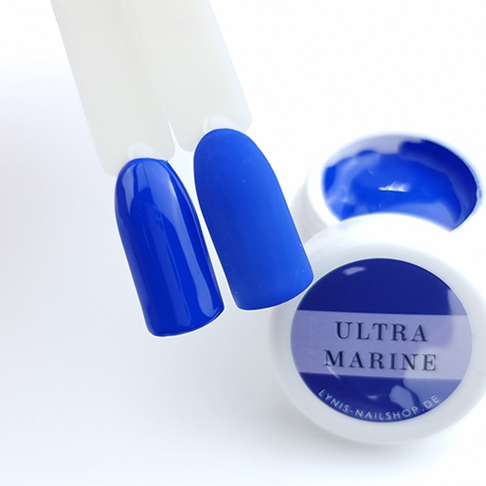 Ultramarine · Farbgel Premium 5ml* für Nageldesign Nägel & Nagelstudios Ultramarine · Farbgel Premium 5ml*, blau, color gel, Farbe für Nägel, Gel Farben, Gelnägel Farbe für Nägel im Nageldesign & Nagelstudios