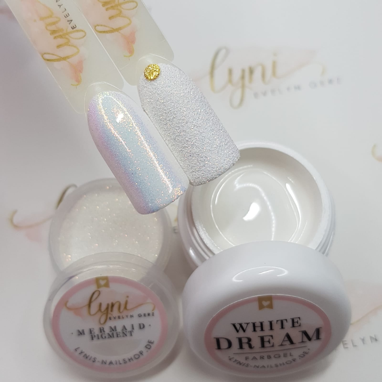 White Dream · Farbgel 5ml* für Nageldesign Nägel & Nagelstudios White Dream · Farbgel 5ml*, color gel, Farbe für Nägel, Gel Farben, Gelnägel Farbe, weiß für Nägel im Nageldesign & Nagelstudios