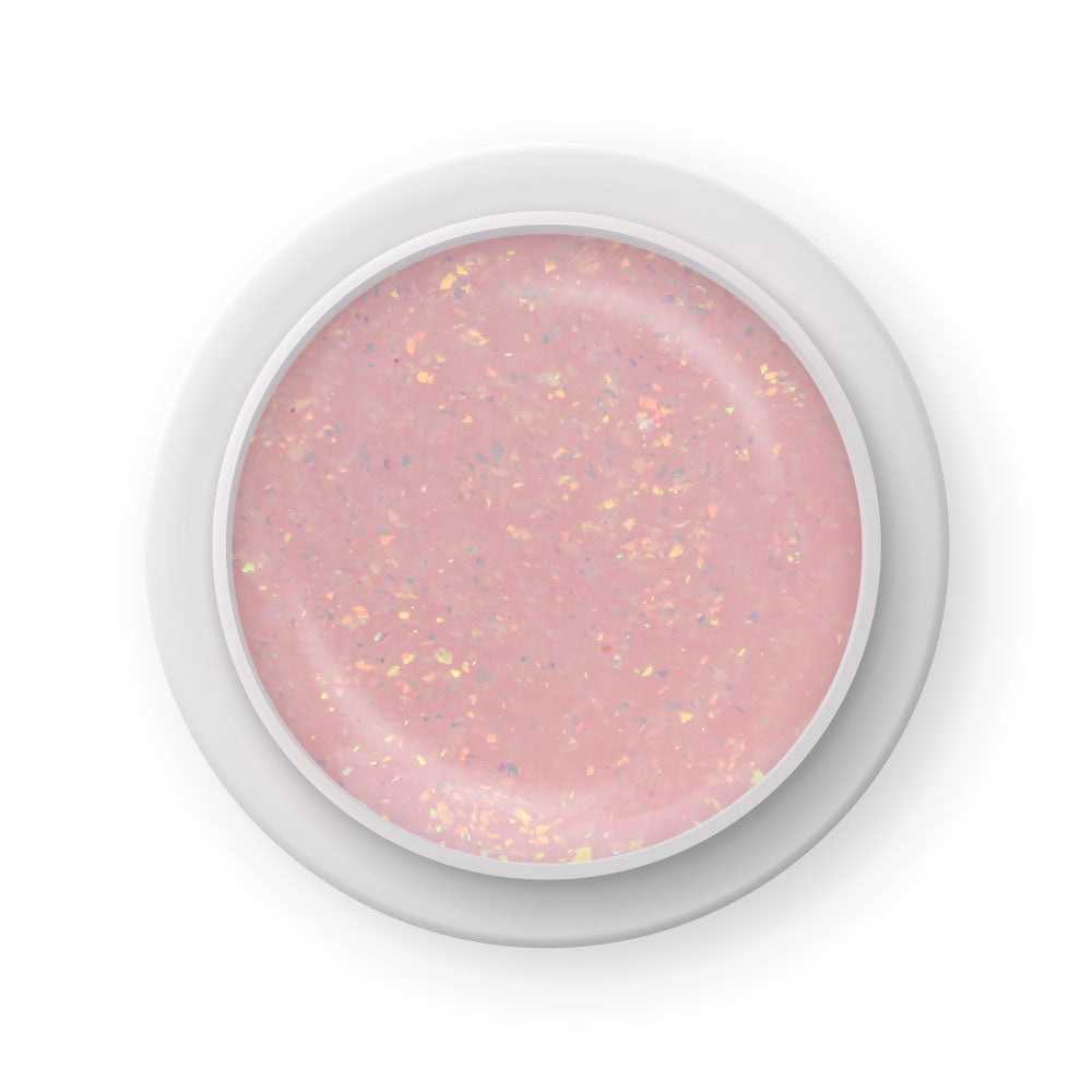 Glacier Builder Gel · Peach 15ml für Nageldesign Nägel & Nagelstudios Glacier Builder Gel · Peach 15ml, Aufbaugel, Babyboomer Gel, bunt, Flakes, irisierend, schimmer, Verlauf für Nägel im Nageldesign & Nagelstudios