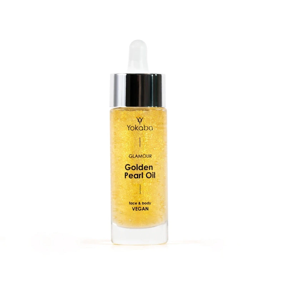 Golden Pearl Oil Face&Body 30ml für Nageldesign Nägel & Nagelstudios Golden Pearl Oil Face&Body 30ml, glitzeröl, körperöl, pflege, pflegeöl, öl für Nägel im Nageldesign & Nagelstudios
